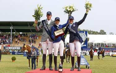 Henrik von Eckermann, Janika Sprunger and Charlotte Mordasini 