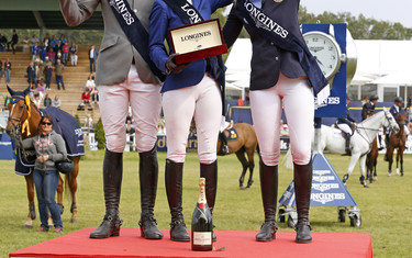 Henrik von Eckermann, Janika Sprunger and Charlotte Mordasini 