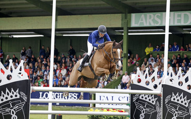 Janika Sprunger with Bonne Chance Cw