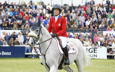 Laura Kraut with Cedric