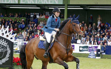 Linnea Ericsson with Carey Caddie R