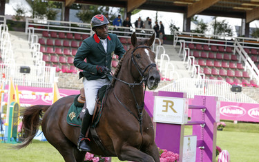 Abdelkebir Ouaddar with Saphir du Talus