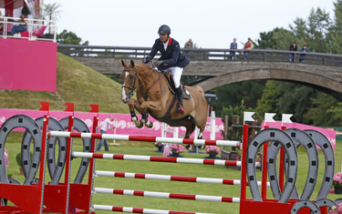 Cedric Angot with Saxo de la Cour 