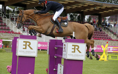Cedric Angot with Saxo de la Cour 