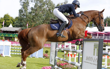 Charlotte Mordasini with Tiny Toon Semilly
