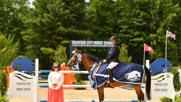 Cathleen Driscoll clocks another Traverse City win in $32,000 CSI3* Two-Phase