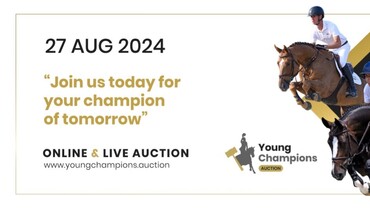 Tomorrow’s the day! Join us for the Young Champions Auction!