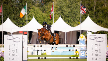 Laurie goes gate to wire in CSI3* George & Dianne Tidball Legacy Welcome at Thunderbird Show Park