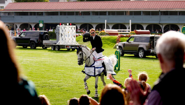 Daniel Coyle and Incredible best in the CSIO5* 1.60m Cashel Palace Hotel Stakes in Dublin