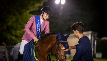 Lillie Keenan and Kick On top the CSI5* Kubota Grand Prix in Toronto