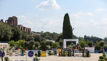 The riders for the Longines Global Champions Tour of Rome
