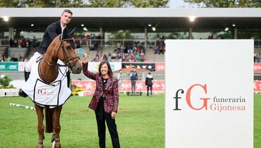 Emeric George and Dune du Ru top Thursday's CSI4* 1.50m Funeraria Gijonesa Trophy in Gijón