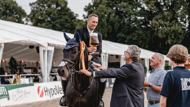 Kristaps Neretnieks and Palladium KJV win the CSI4* 1.50m Brinkhoff's No. 1 Prize in Münster