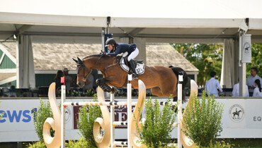Ashe Cawley takes the crown in $32,000 Wölffer Estate CSI2* Grand Prix qualifier at 2024 Hampton Classic Horse Show