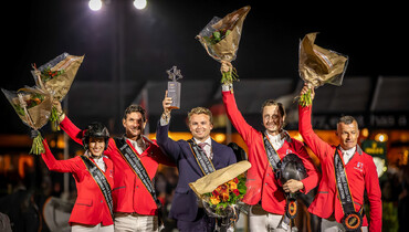 Switzerland wins the CSIO5* Henders&Hazel Nations Cup at Brussels Stephex Masters