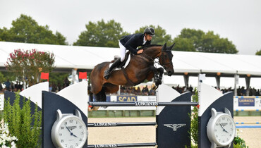 Dittmer and Corsica X claim victory in Longines Hampton Classic CSI5* Grand Prix at 2024 Hampton Classic Horse Show