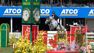 The horses and riders for CSI5* Spruce Meadows 'Pan-American' 2025
