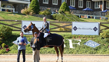 Rodrigo Pessoa and Starman take top honors in inaugural $200,000 Blue Diamond Cup presented by Old Salem Farm