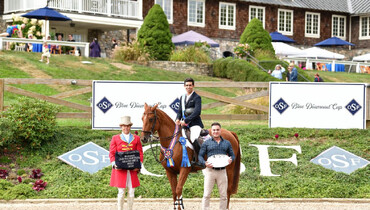 Ferreira De Carvalho back on top in $125,000 Old Salem Farm 3* Grand Prix at 2024 Old Salem Farm September Horse Shows