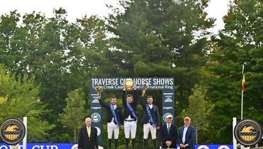 Shane Sweetnam soars to American Gold Cup win with James Kann Cruz