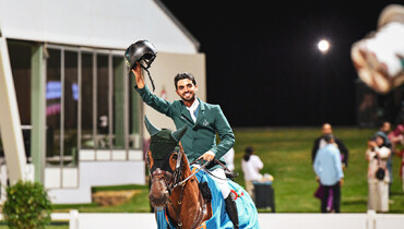 Khaled Almobty and Davenport VDL win the CSIO4*-W 1.50m Prix Maroc Telecom in Rabat