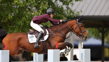 Lacey Gilbertson gets $100,000 Lugano Diamonds 1.50m Grand Prix CSI3*, presented by Hagyard Equine Medical Institute, win with LouLou MPSZ