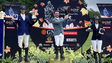 Richard Howley and Zodiak du Buisson Z best in Sunday's CSI5* 1.60m Grand Prix in Coapexpan