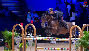 Emanuele Gaudiano and Nikolaj de Music top Friday's CSI4*-W 1.50m MAPM/SOREC Prix in El Jadida