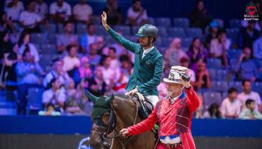 Khaled Almobty and Davenport VDL top Saturday's CSI4*-W 1.50m Prix CDG in El Jadida
