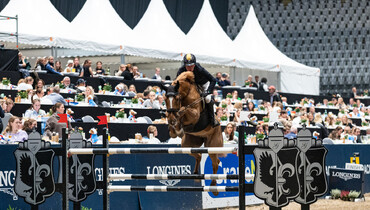 Philipp Schulze Topphof and Carla NRW top Friday's CSI5* 1.50m presented by Gjelsten Holding in Oslo