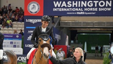 International five-star jumpers begin with wins for Said and Mallevaey at WIHS 2024