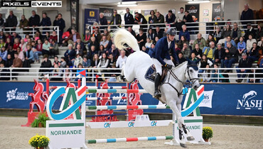 Gregory Wathelet and Betty du Prieure top Saturday's CSI4* 1.45m Prix Crédit Agriole Normandie