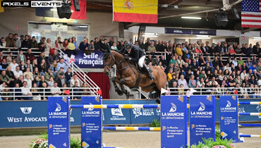 Rik Hemeryck and Inoui du Seigneur top the CSI4* 1.55m Grand Prix du Département de la Manche