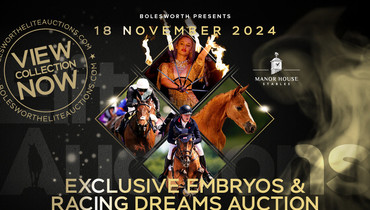 7 days to go until Exclusive Embryo & Racing Dreams goes LIVE Monday, 18th November 2024 – 8.15pm GMT