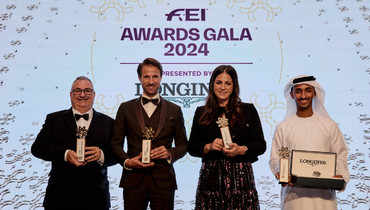 Omar Abdul Aziz Al Marzooqi and Christian Kukuk awarded as Longines FEI Rising Star and Peden Bloodstock FEI Best Athlete 2024