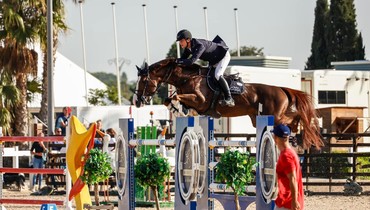 Billy Twomey and Chat Botte E.D. best in the CSI4* Grand Prix in Valencia