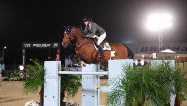 Lillie Keenan and Kick On capture $125,000 Lugano Diamonds 1.50m Welcome CSI5*-W win at Santa Anita Park