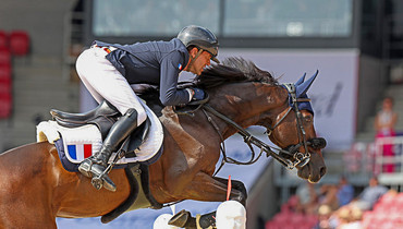 Simon Delestre’s Cayman Jolly Jumper back in competition
