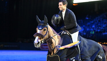 Abdel Said and Arpege du Ru best in the CSI4* 1.50m presented by Agria in Stockholm
