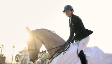 Laura Renwick and Enjoy CK Z win the CSI2* Grand Prix presented by Dammann Reitplatz- u. Sportplatzbau GmbH in Oliva Nova