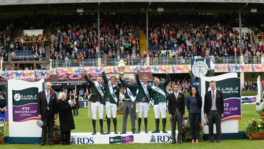 The Irish team takes an amazing home win in Dublin