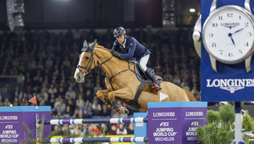 Hans-Dieter Dreher and Vestmalle des Cotis end the year with a Longines FEI Jumping World Cup™ win in Mechelen