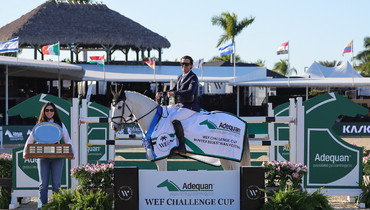 Roberto Teran Tafur sails away in Adequan® WEF Challenge Cup Round 1