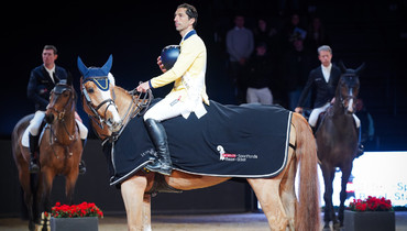 Yuri Mansur and Vitiki defend their title in the CSI5*-W 1.55m Championat City of Basel