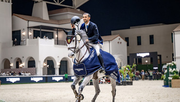 Home win for Abdullah Al Marri and BBS McGregor in the CSI3* Al Shira’aa Grand Prix in Abu Dhabi