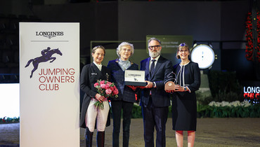 Madeleine Winter-Schulze awarded as Longines Owner of the Year 2024