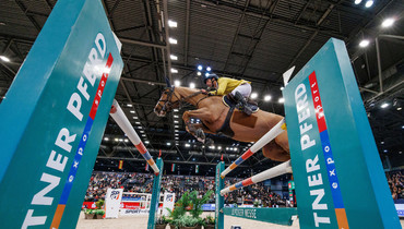 Yuri Mansur and Vitiki victorious in the CSI5*-W 1.55m Championat of Leipzig