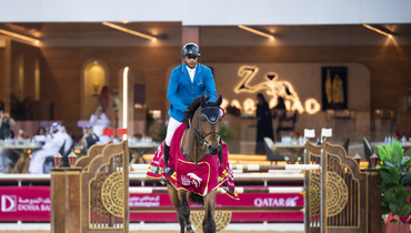 Bassem Mohammed and F One USA best at Doha International Equestrian Tour 2025