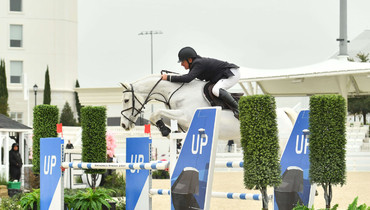 Aaron Vale and Gray’s Inn fly to first in the CSI3* $62,500 Wheels Up Grand Prix qualifier
