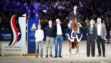 Pieter Devos and Jarina J best in Saturday’s CSI5*-W 1.60m Anemone Horse Trucks Grand Prix of Amsterdam powered by Stoeterij Sterrehof